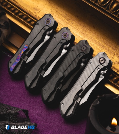 REMETTE Cathedral Frame Lock Knife Milled Titanium (3.5" Satin S90V)